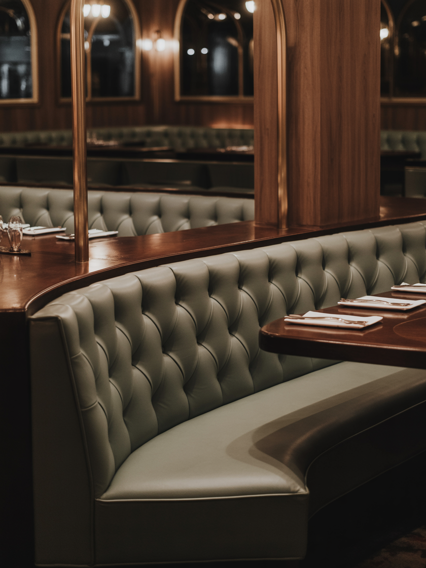 Restaurant Seating upholstery services in Belfast
